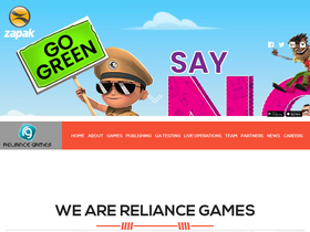 'reliancegames.com' screenshot