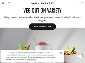 'daily-harvest.com' screenshot