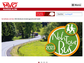 'mvg-online.de' screenshot