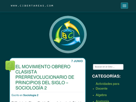 'cibertareas.info' screenshot