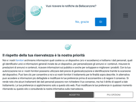 'bellacanzone.it' screenshot