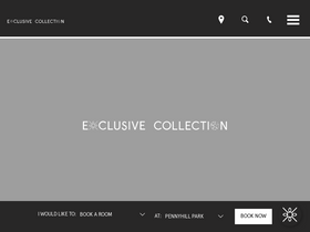 'exclusive.co.uk' screenshot