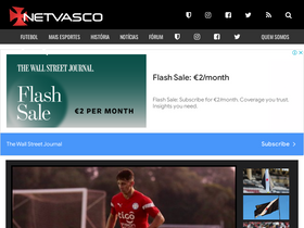 'netvasco.com.br' screenshot