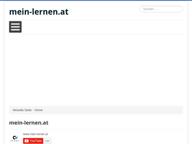 'mein-lernen.at' screenshot