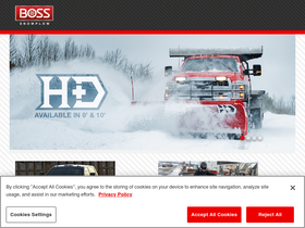 'bossplow.com' screenshot