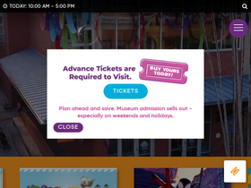 'marbleskidsmuseum.org' screenshot