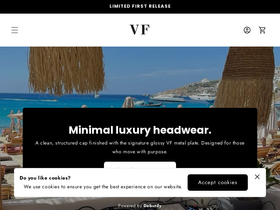 vfcaps.com homepage screenshot