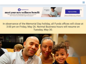'1199seiubenefits.org' screenshot