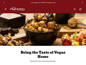 Bestgourmetpopcorn homepage screenshot