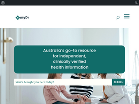 'mydr.com.au' screenshot