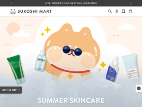 'sukoshimart.com' screenshot