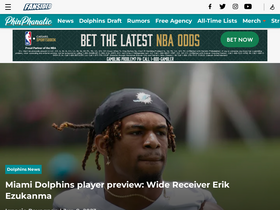 'phinphanatic.com' screenshot