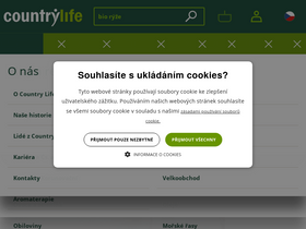 'countrylife.cz' screenshot