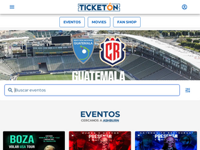 'ticketon.com' screenshot