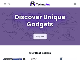 Technoant website screenshot