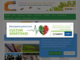 'agroinfo.ro' screenshot