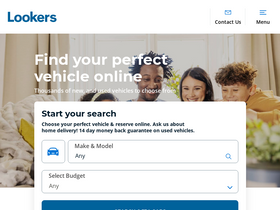 'lookers.co.uk' screenshot