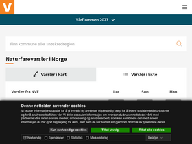 'varsom.no' screenshot