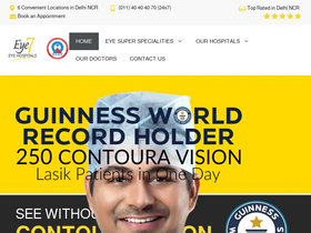 'eye7.in' screenshot