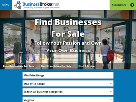 'businessbroker.net' screenshot