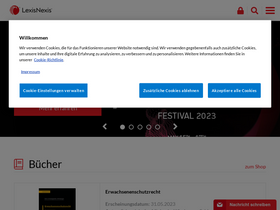 'lexisnexis.at' screenshot