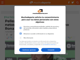 'muchodeporte.com' screenshot