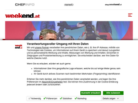 'weekend.at' screenshot