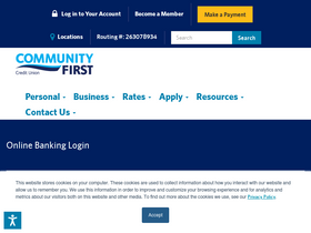 'communityfirstfl.org' screenshot