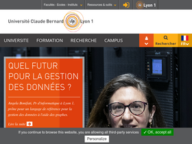 'carmen.univ-lyon1.fr' screenshot