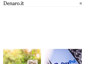 'denaro.it' screenshot
