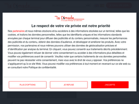 'lacimade.org' screenshot