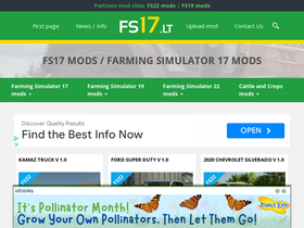 'fs17.lt' screenshot