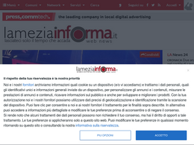 'lameziainforma.it' screenshot
