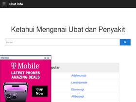 'ubat.info' screenshot