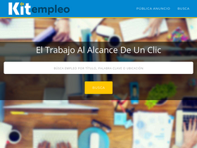 'kitempleo.cl' screenshot