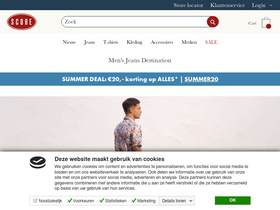 'score.nl' screenshot