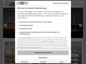 'motorpresse.de' screenshot
