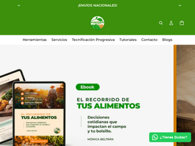 agroideascolombia.com homepage screenshot
