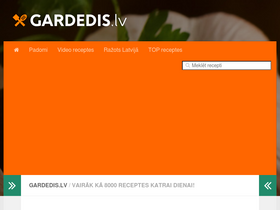 'gardedis.lv' screenshot