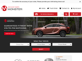 'discountpartsmonster.com' screenshot