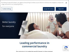 'alliancelaundry.com' screenshot