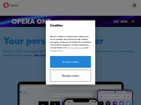 Opera One Browser - Revolutionary tab organization, AI integration, privacy-focused, multi-platform browser.