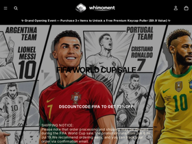 whimoment.com homepage screenshot