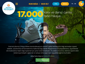 'istanbulakvaryum.com' screenshot