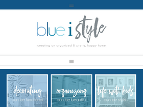'blueistyleblog.com' screenshot