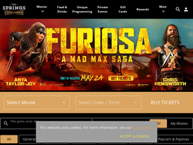 'springscinema.com' screenshot