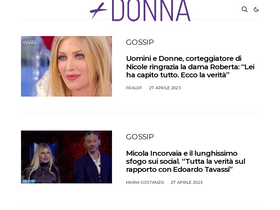 'piudonna.it' screenshot