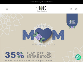 homecomfortspk.com homepage screenshot
