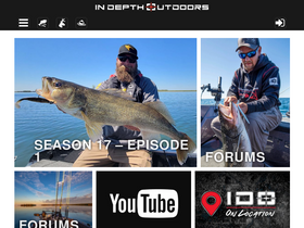 'in-depthoutdoors.com' screenshot