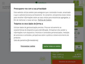 'cetelem.pt' screenshot